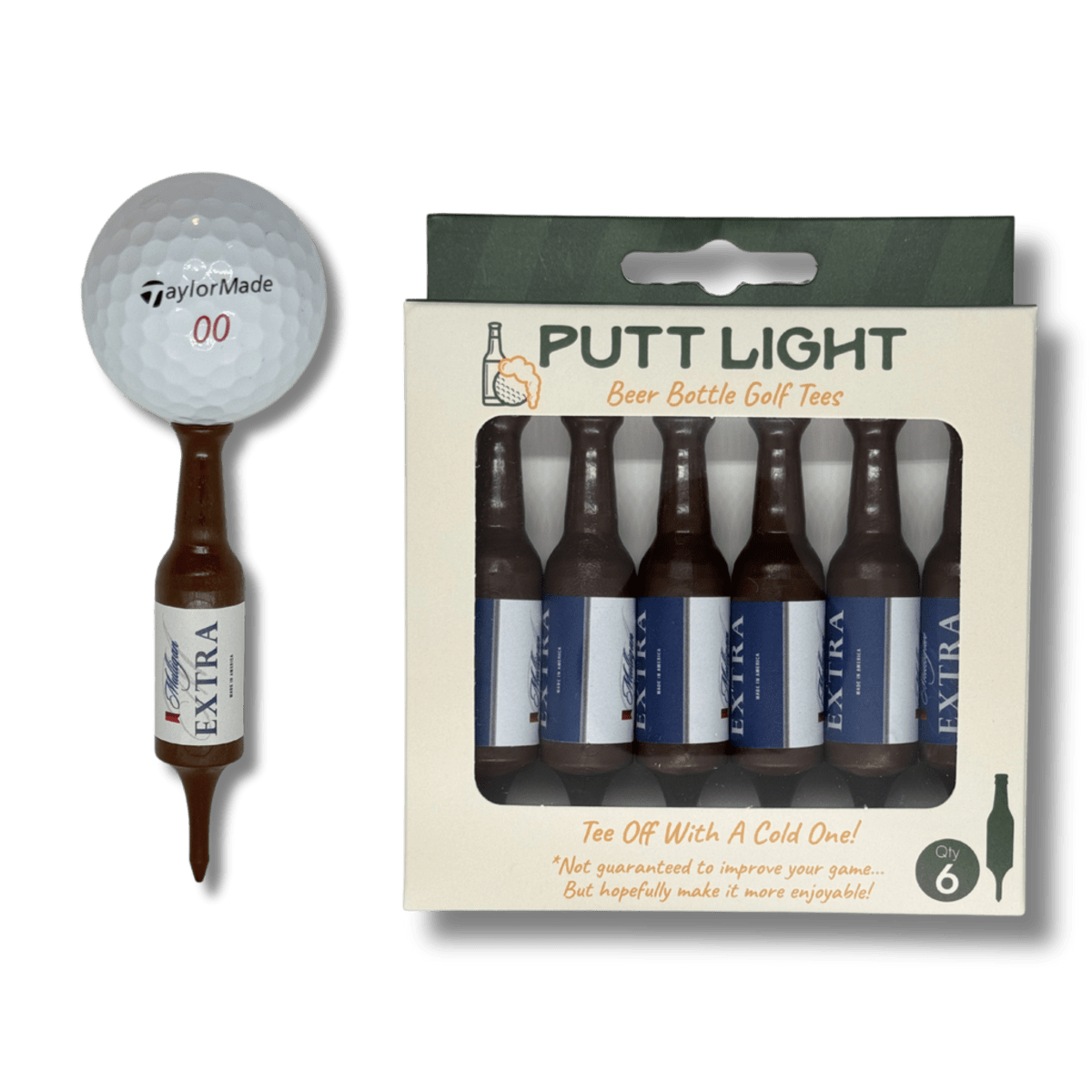 Putt Light Beer Bottle Tee
