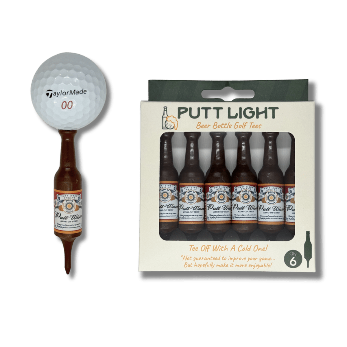 Putt Light Beer Bottle Tee