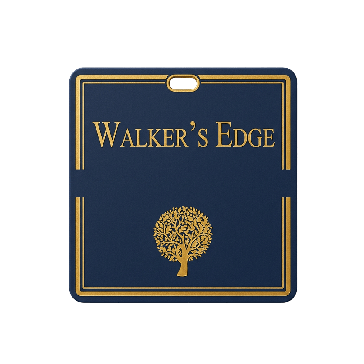 Custom Bag Tag - Square - 3 1/2"