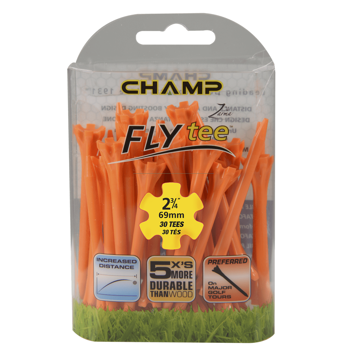 Champ Zarma FLYtee - 2 3/4" - 30 Pack