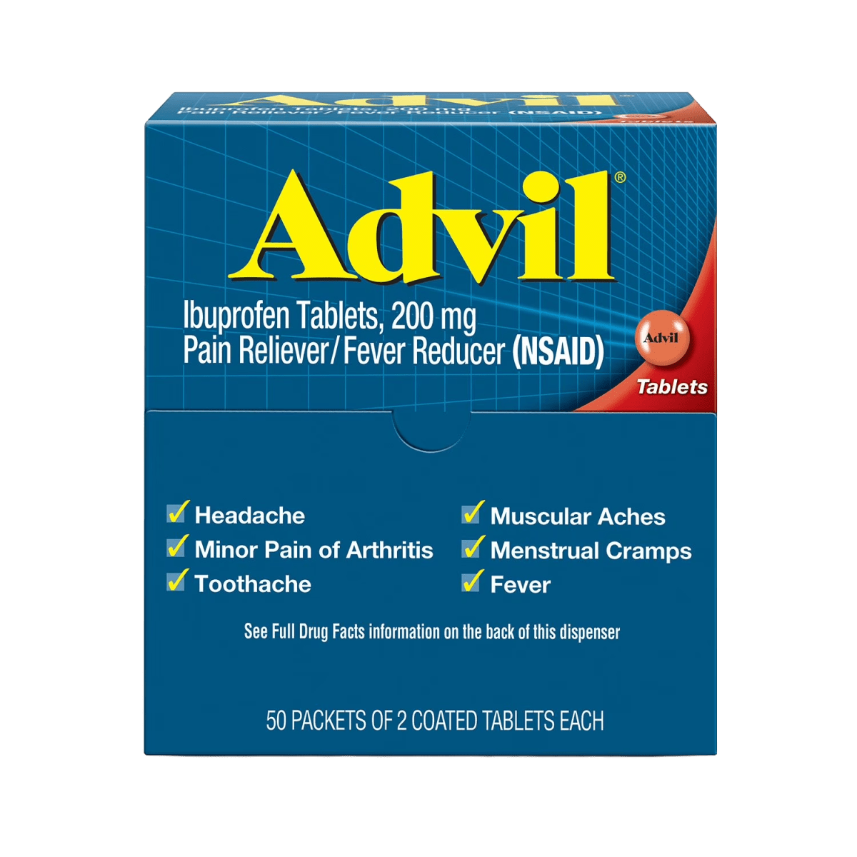 Advil 50 Pack Dispenser