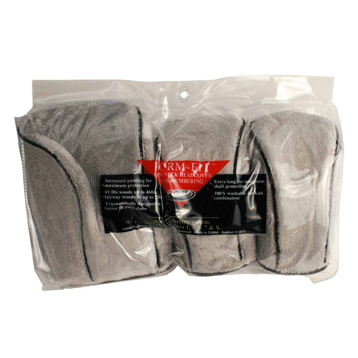 ProActive Sports Form Fit Headcover - 3 Pack