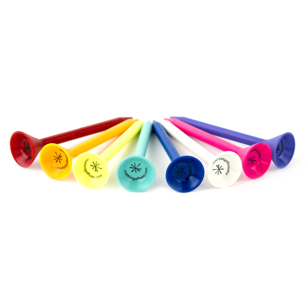 Martini Tee - 3 1/4" - 5 Pack