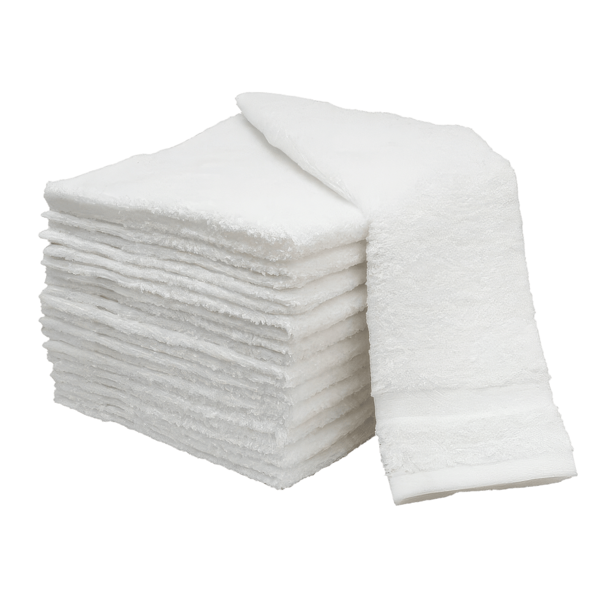 Economy Hand Towel - 15" x 25" - 12 Count - White