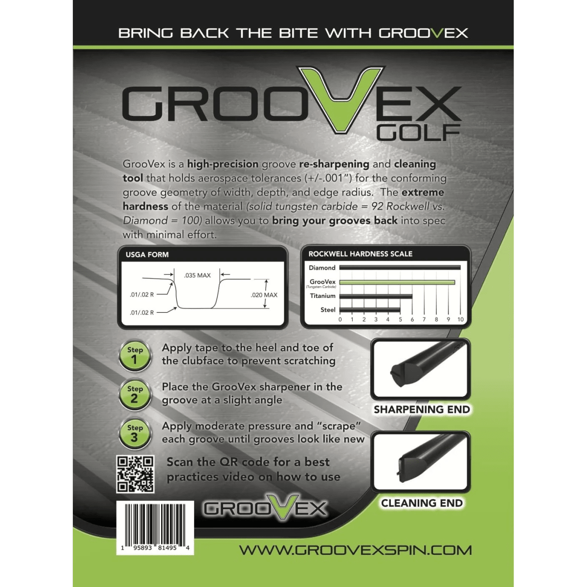GrooVex High Precision Carbide Groove Tool