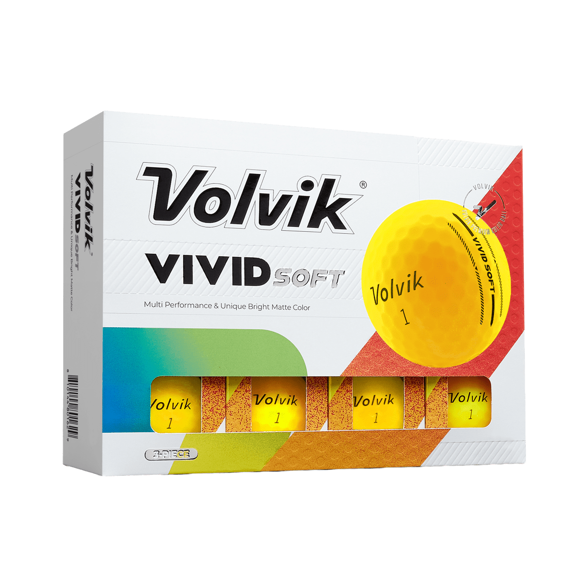 Volvik Vivid Soft - 1 Dozen Golf Balls