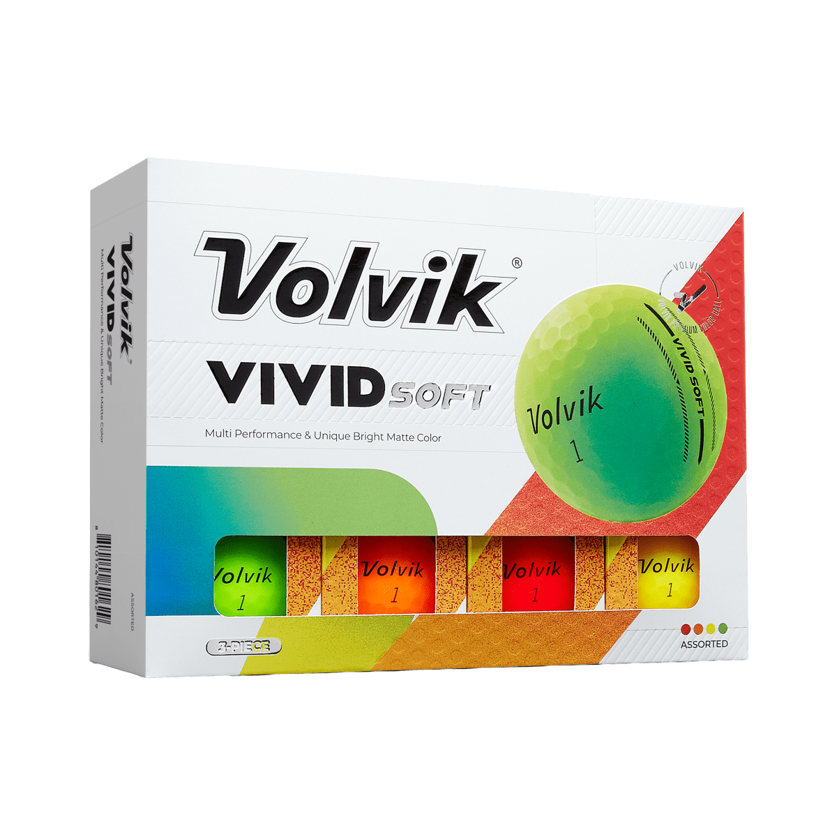 Volvik Vivid Soft - 1 Dozen Golf Balls