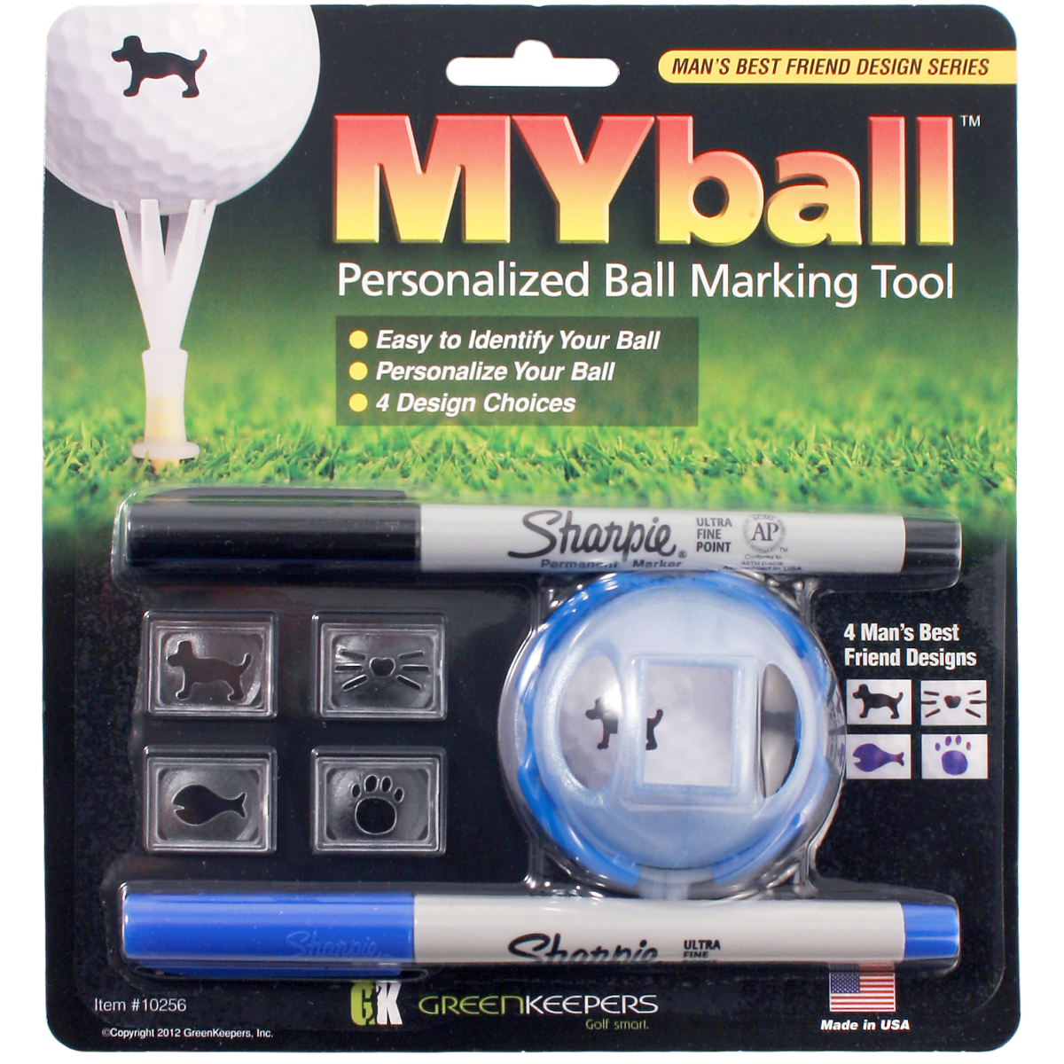 Green Keepers MYball Personalized Ball Marking Tool