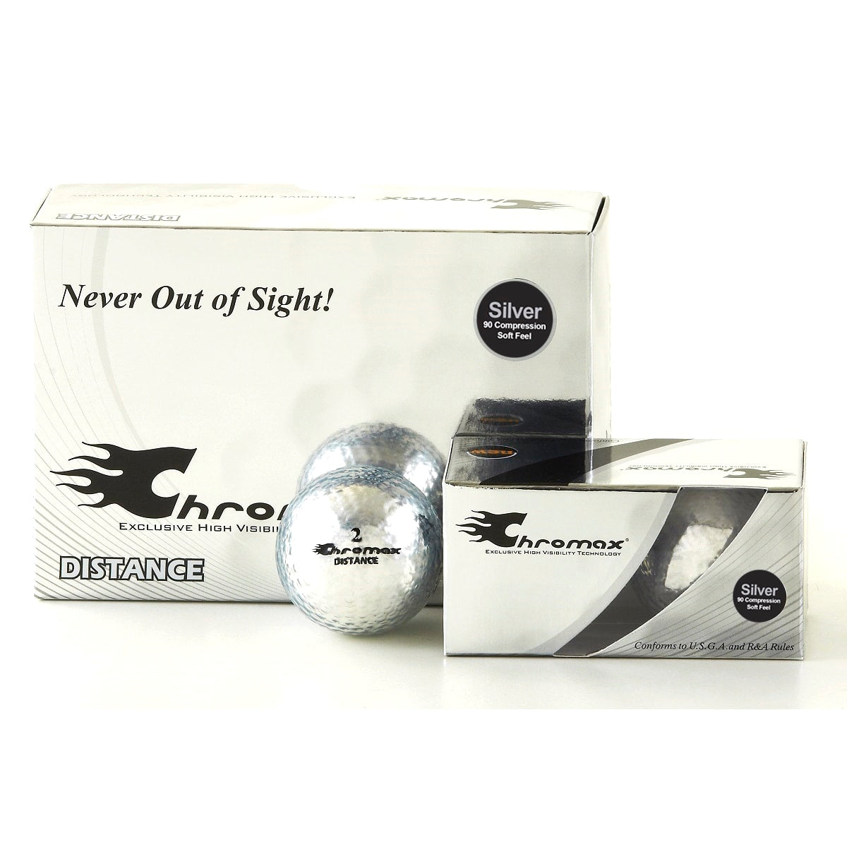Chromax Distance Balls - 6 Pack