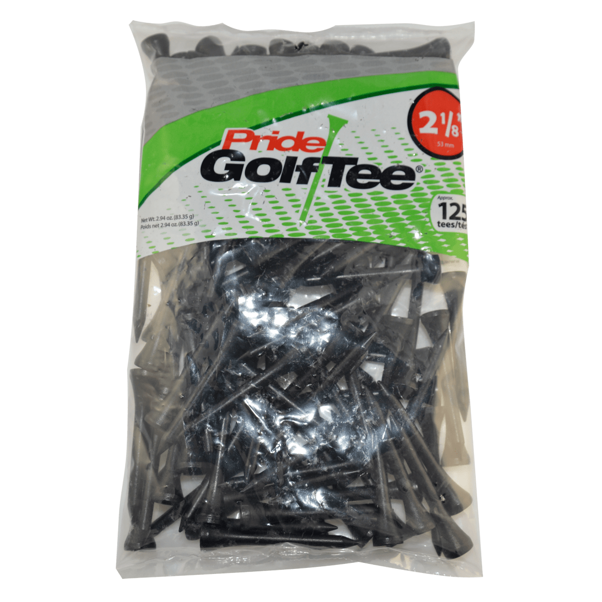 Pride Tees - 2 1/8" - 125 Pack
