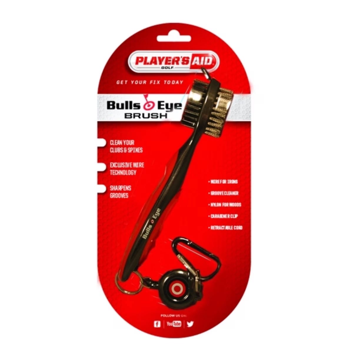 Player's Aid Bulls Eye Brush