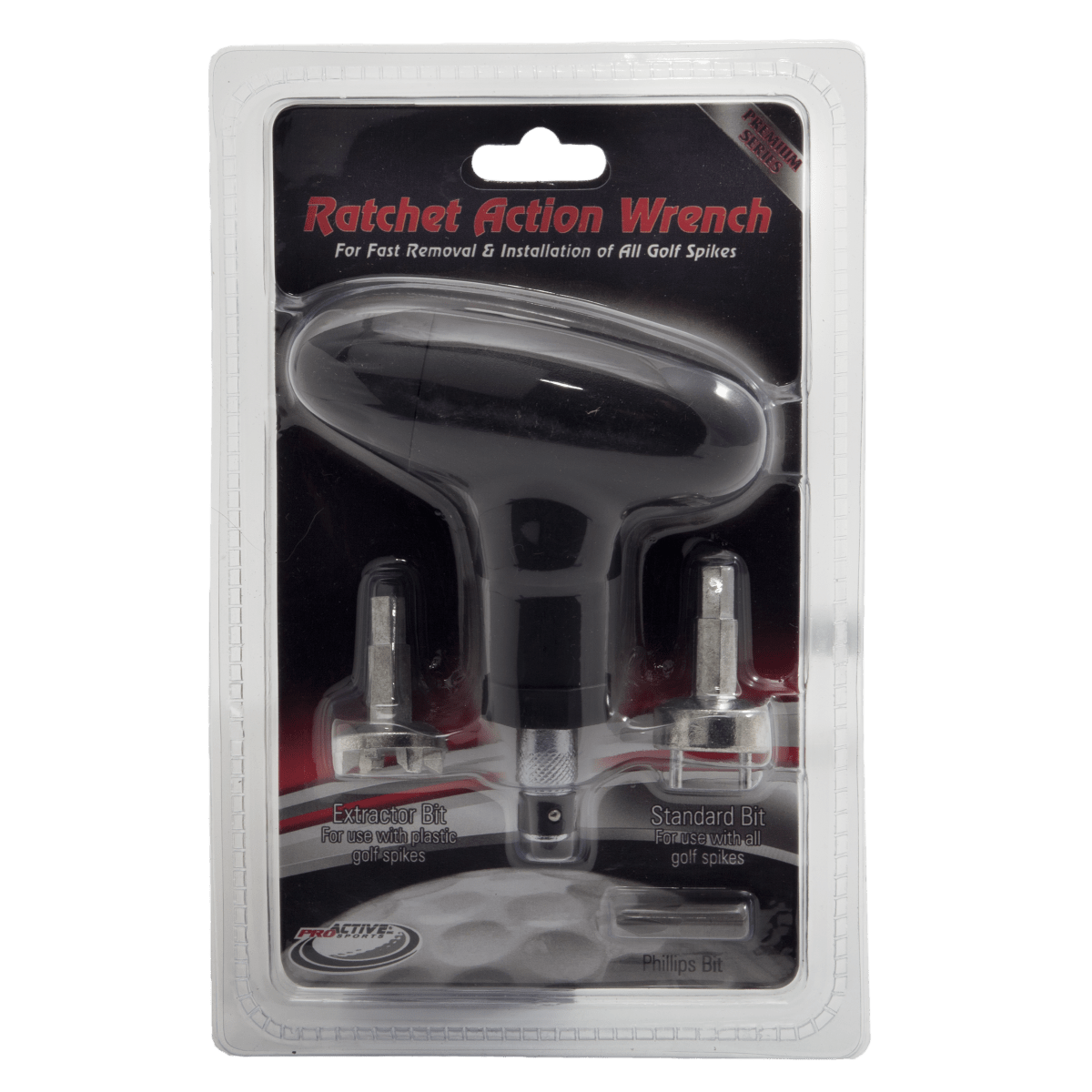 ProActive Sports Ratchet Action Spike Wrench