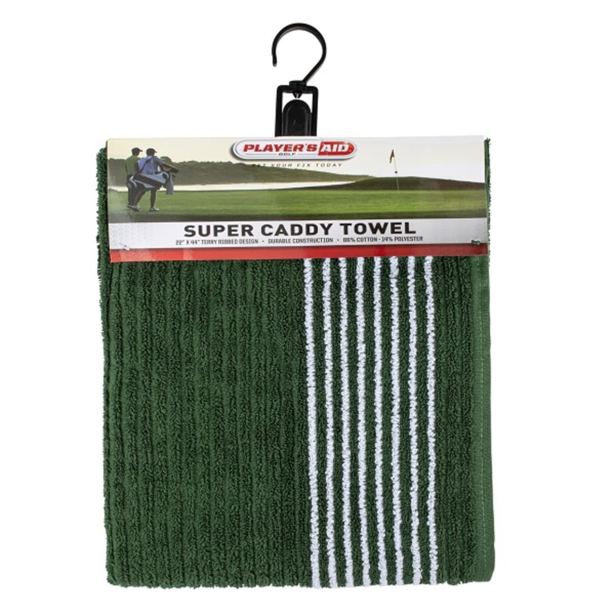 Player's Aid Super Caddy Towel - 22" x 44"
