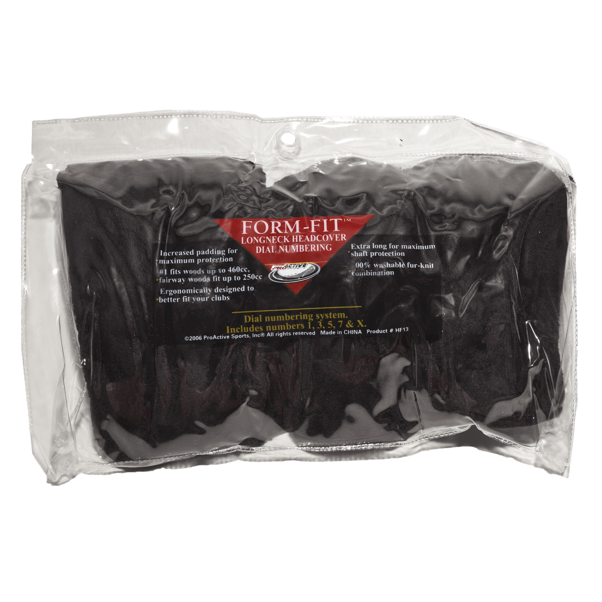 ProActive Sports Form Fit Headcover - 3 Pack