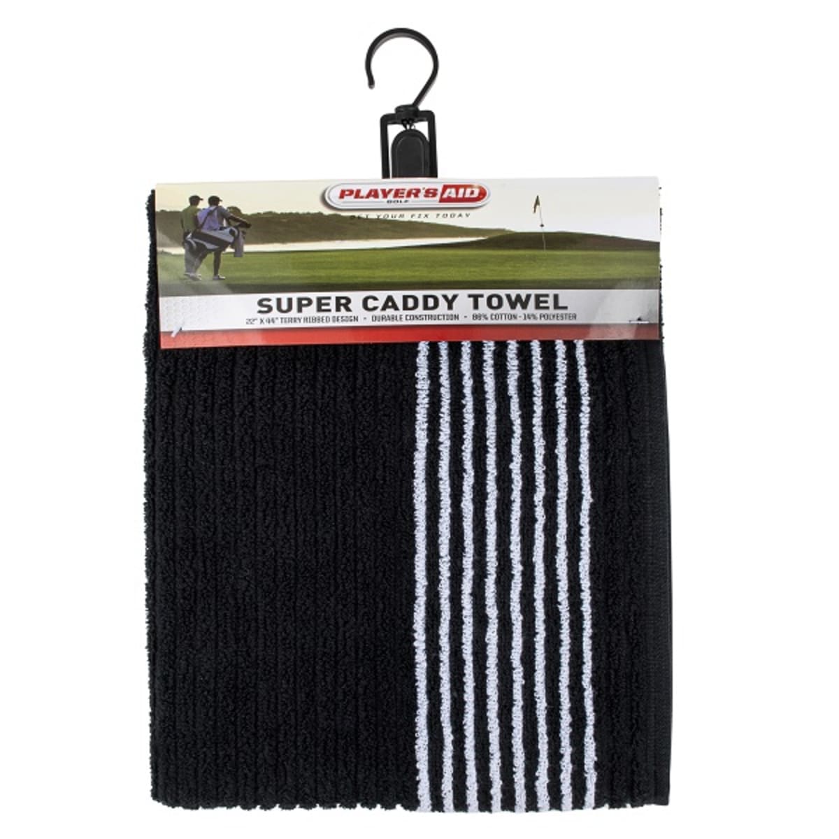 Player's Aid Super Caddy Towel - 22" x 44"