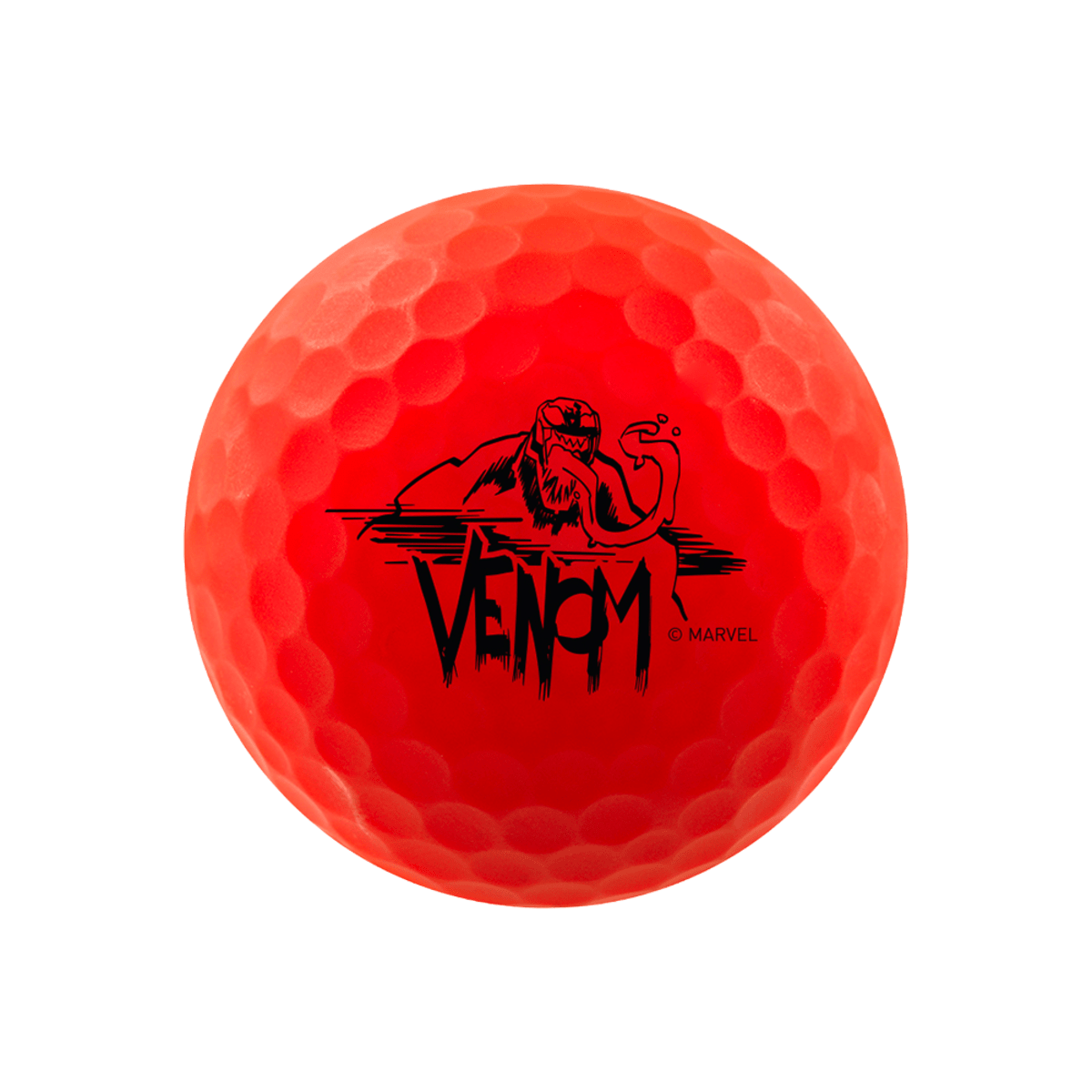 Volvik Vivid Soft Marvel Series - 4 Balls with Ball Marker