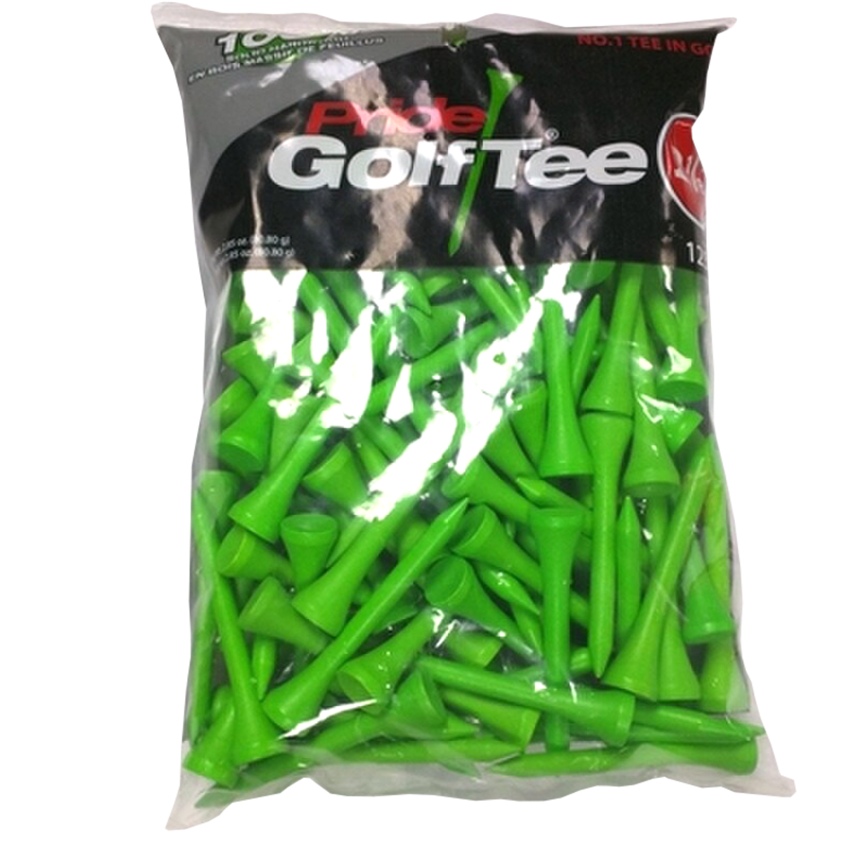 Pride Tees - 2 1/8" - 125 Pack