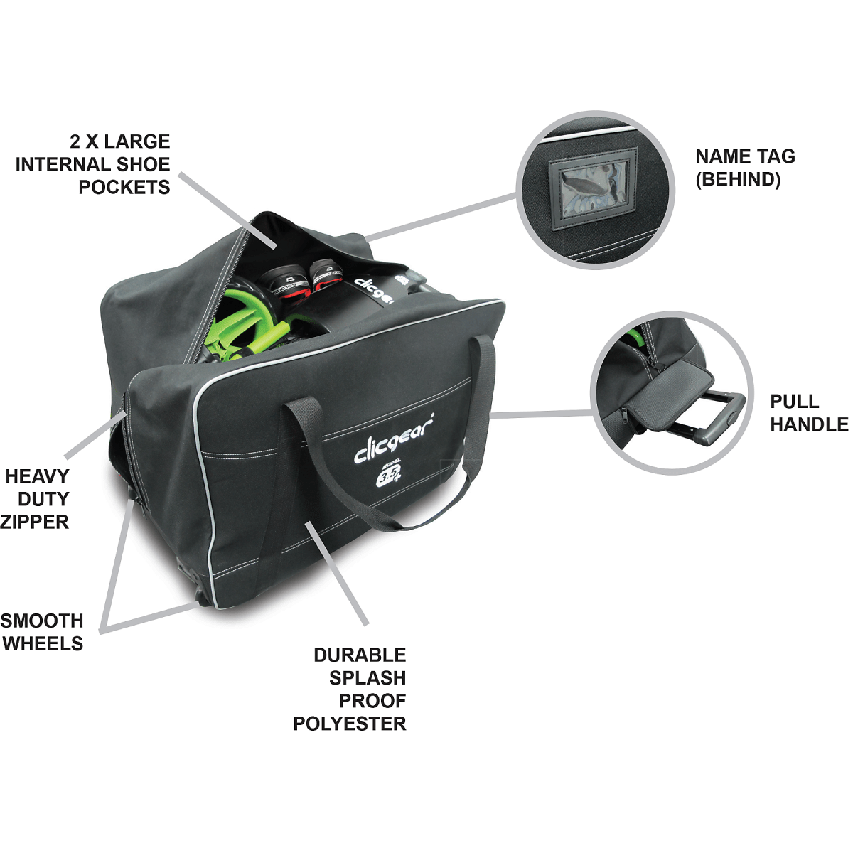 Clicgear Wheeled Travel Cover