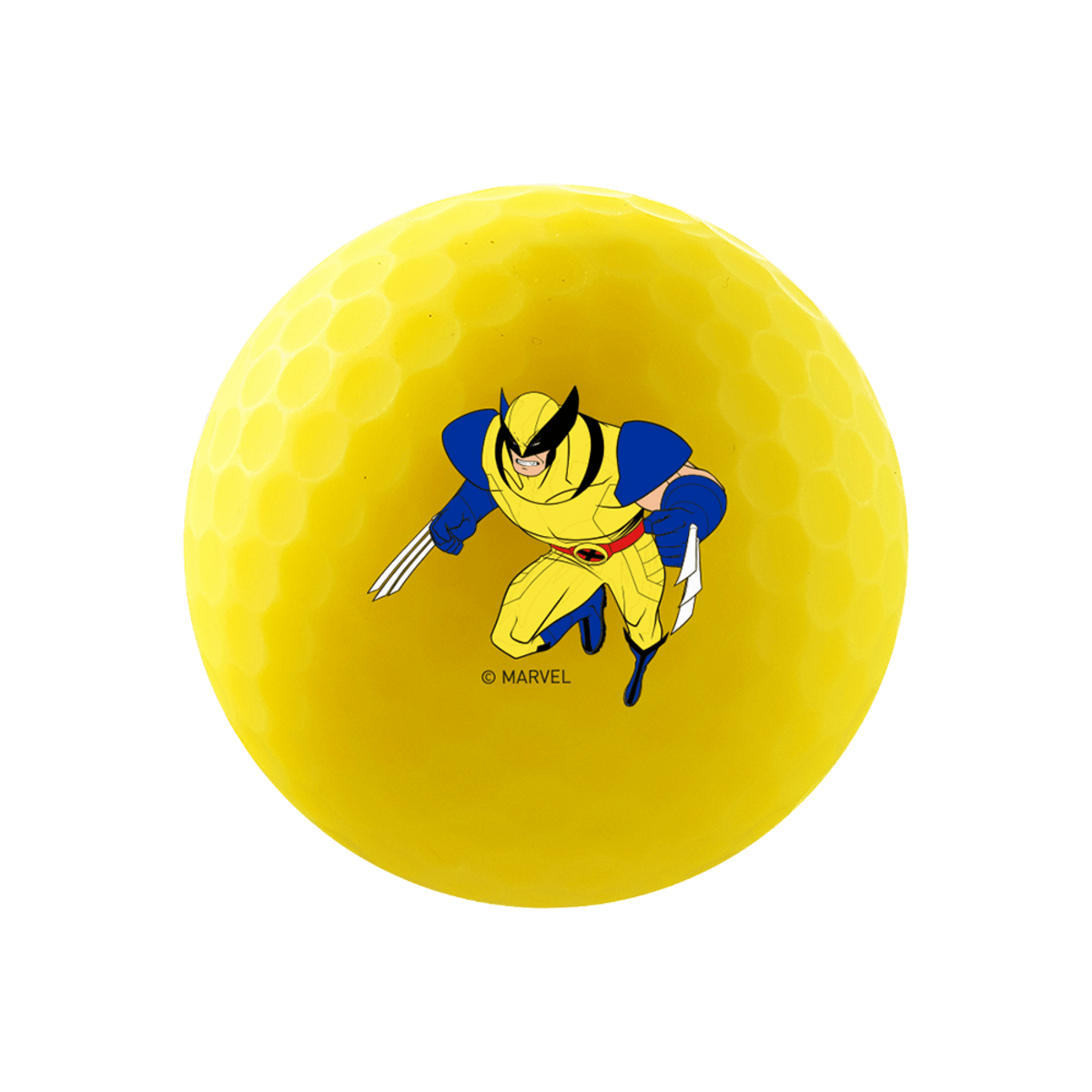 Volvik Vivid Soft Marvel Series - 4 Balls with Ball Marker