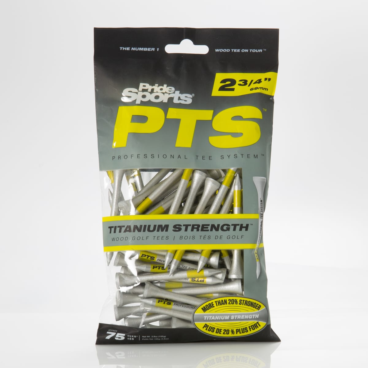 Pride PTS Titanium Strength - 2 3/4" - 75 Pack