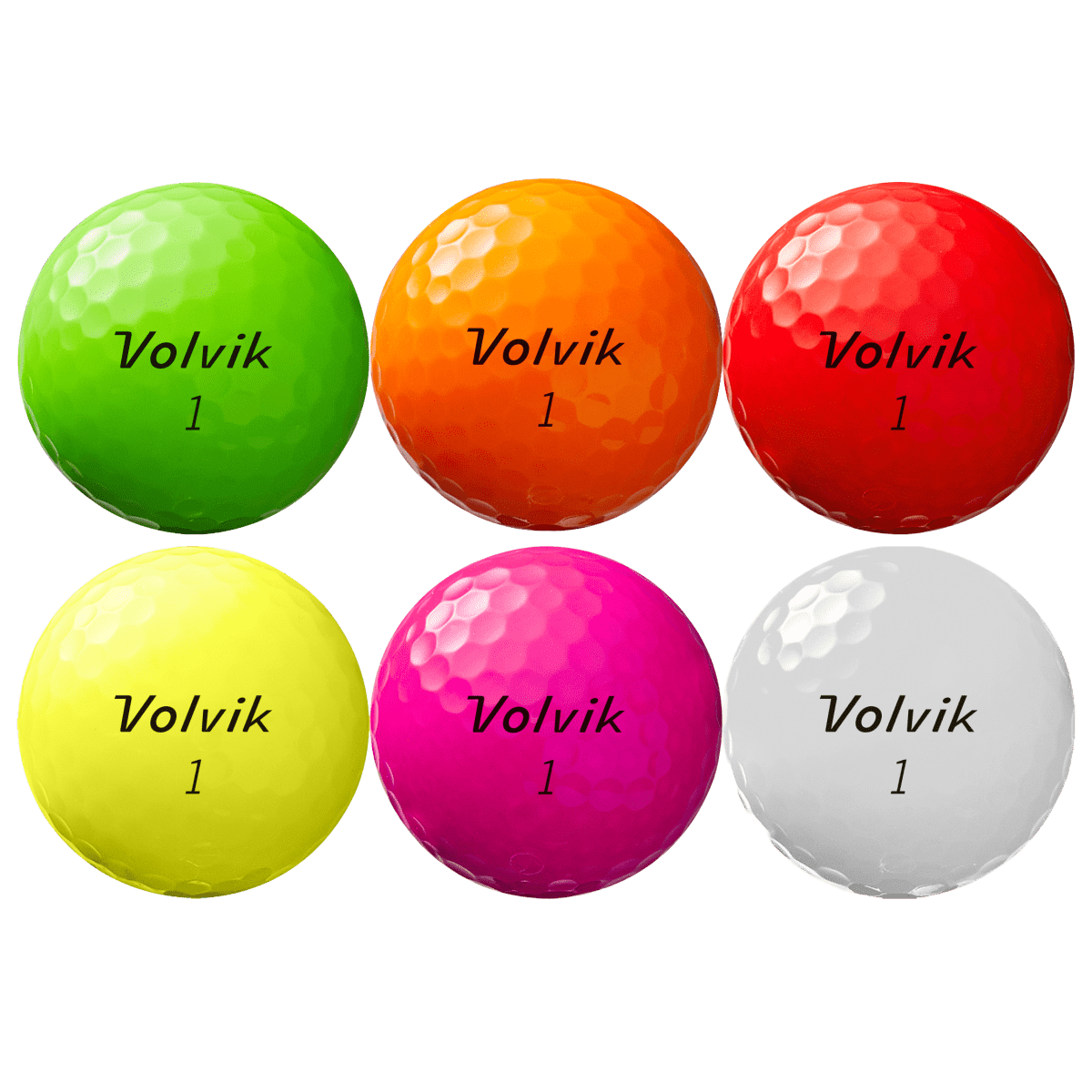 Volvik Crystal Soft - 1 Dozen Golf Balls
