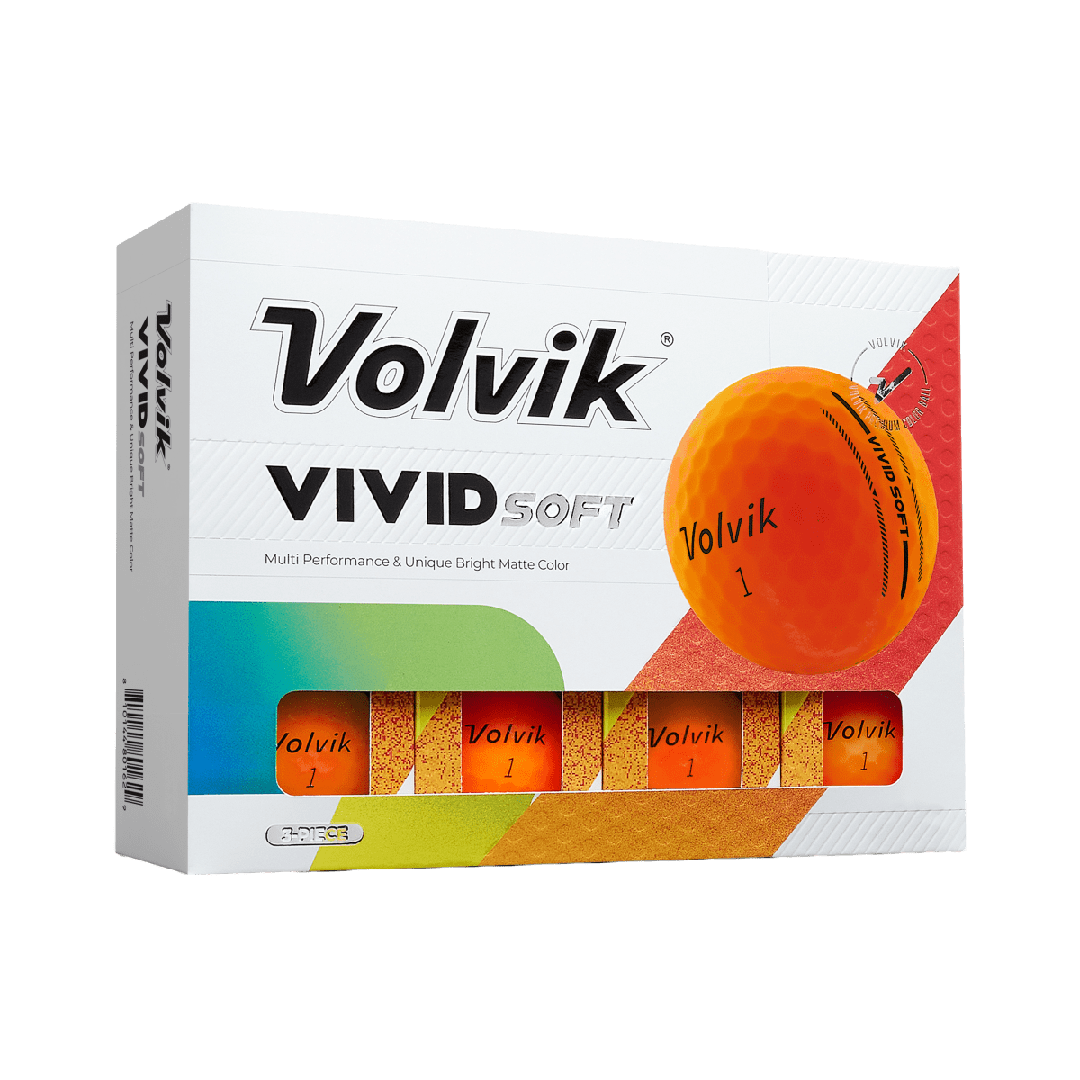 Volvik Vivid Soft - 1 Dozen Golf Balls