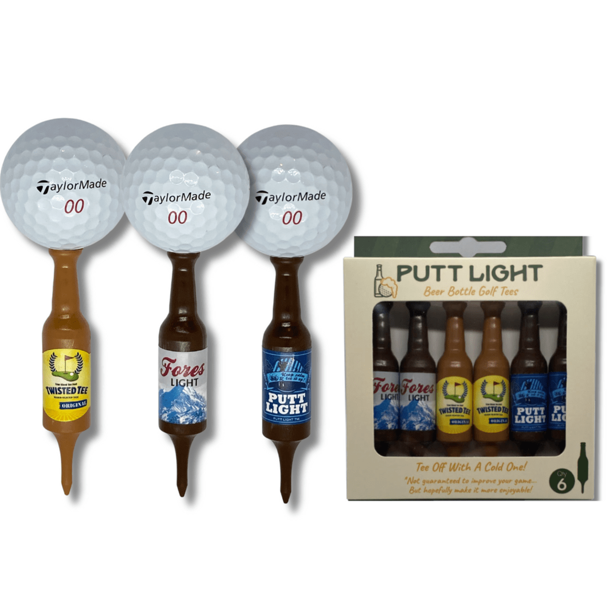 Putt Light Beer Bottle Tee