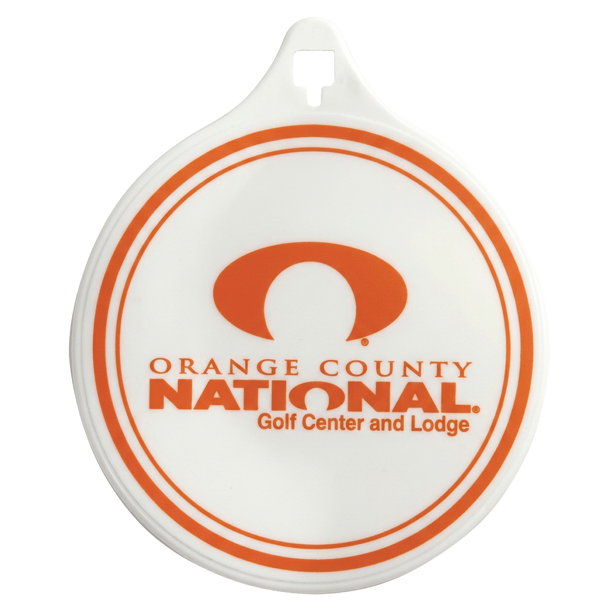 Custom Bag Tag - Resort Round - 4 1/2"