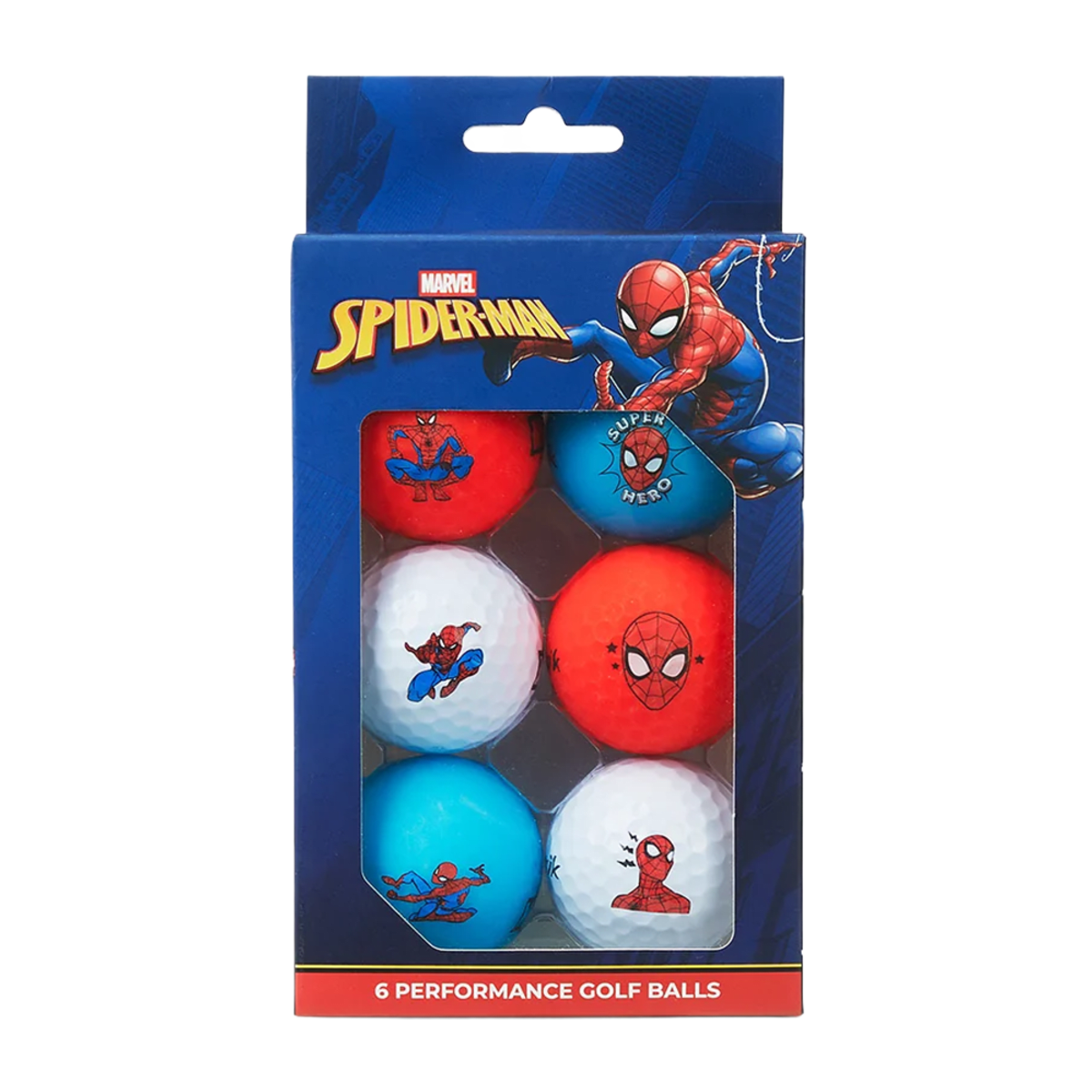 Volvik Vimat Marvel Spider-Man - 6 Balls