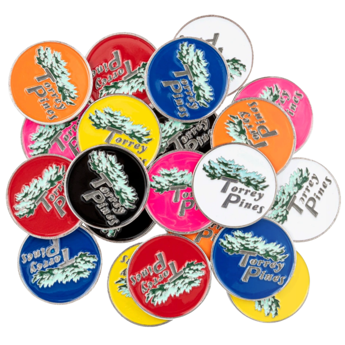 Custom Doubled Sided Die Struck Metal Ball Marker
