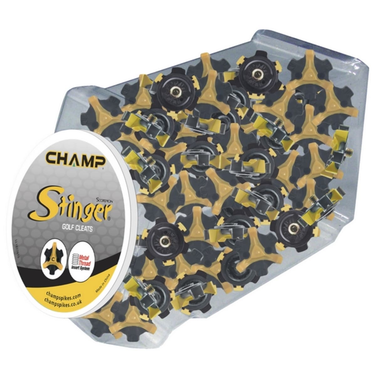 Champ Scorpion Stinger - Small Metal Thread - 400 Count Jar