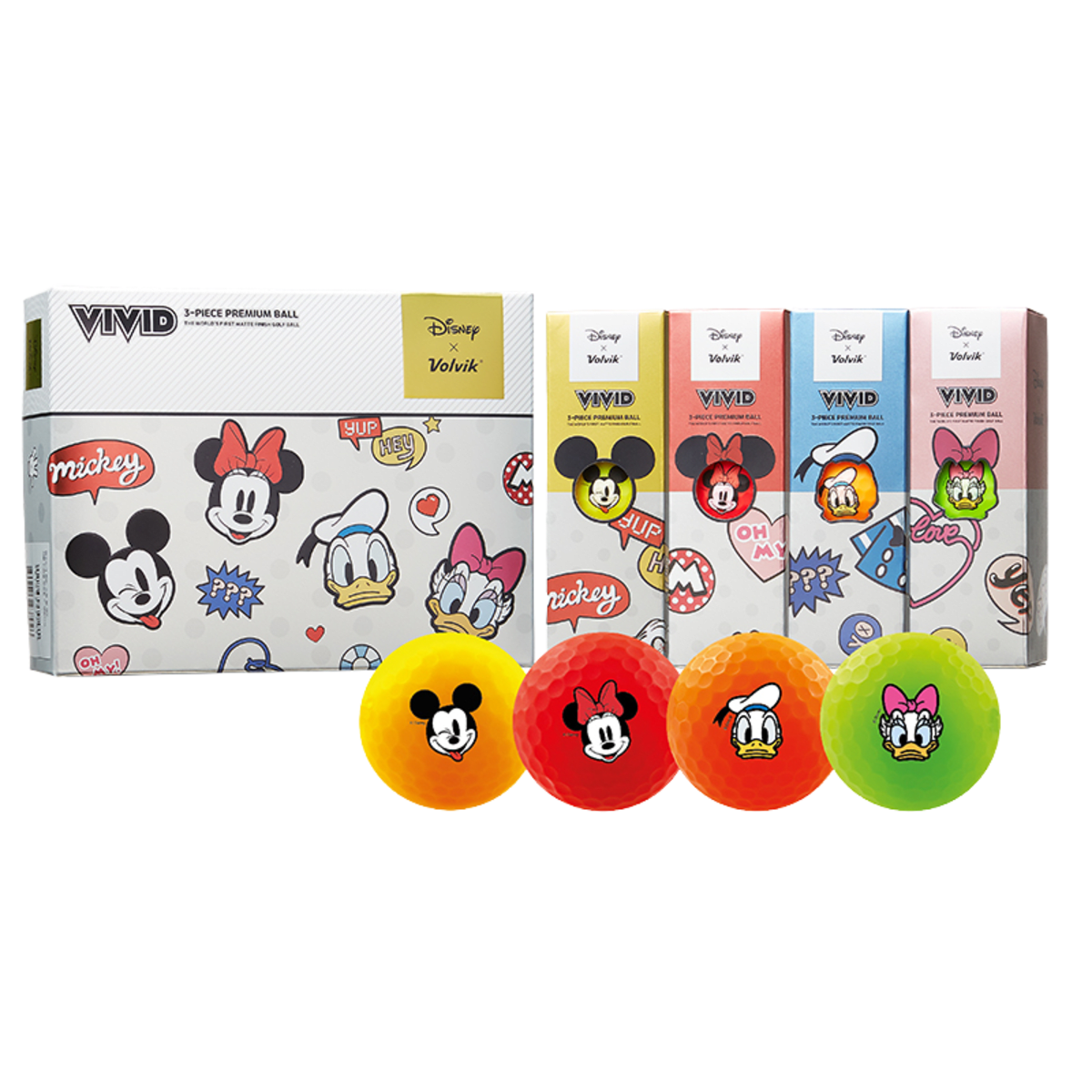 Volvik Disney Series - 1 Dozen Golf Balls