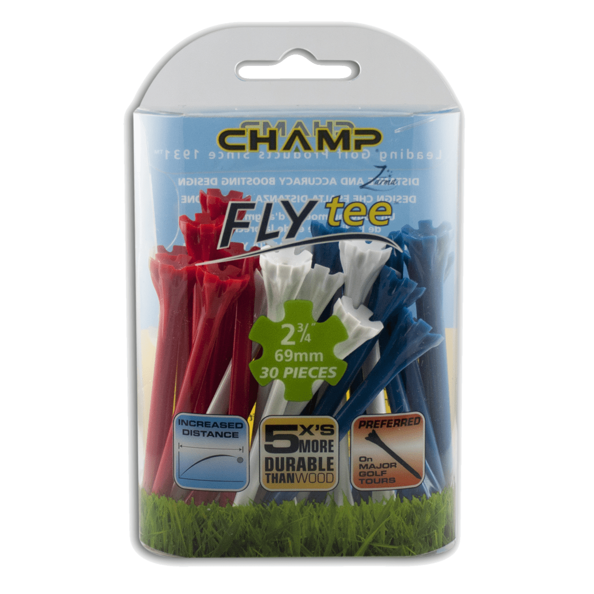 Champ Zarma FLYtee - 2 3/4" - 30 Pack