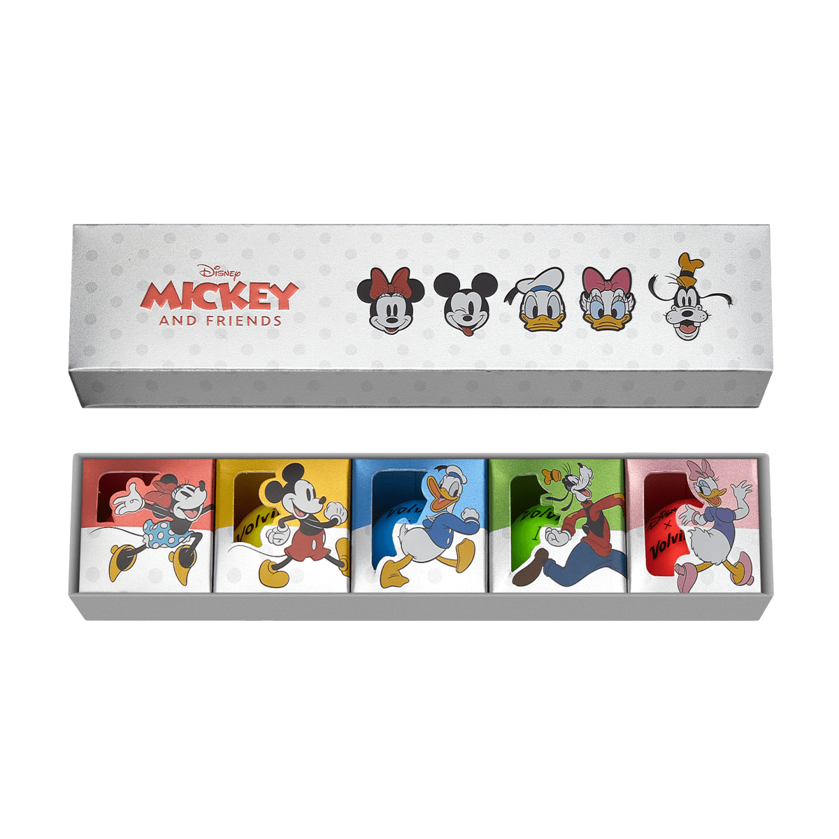 Volvik Vivid Disney Friends - 5 Balls - Mickey & Friends