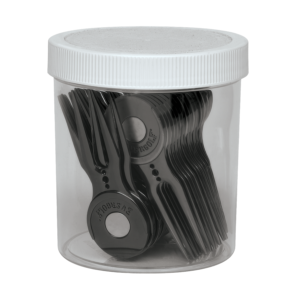 EverGolf Slick Divot Tool - 30 Count Jar