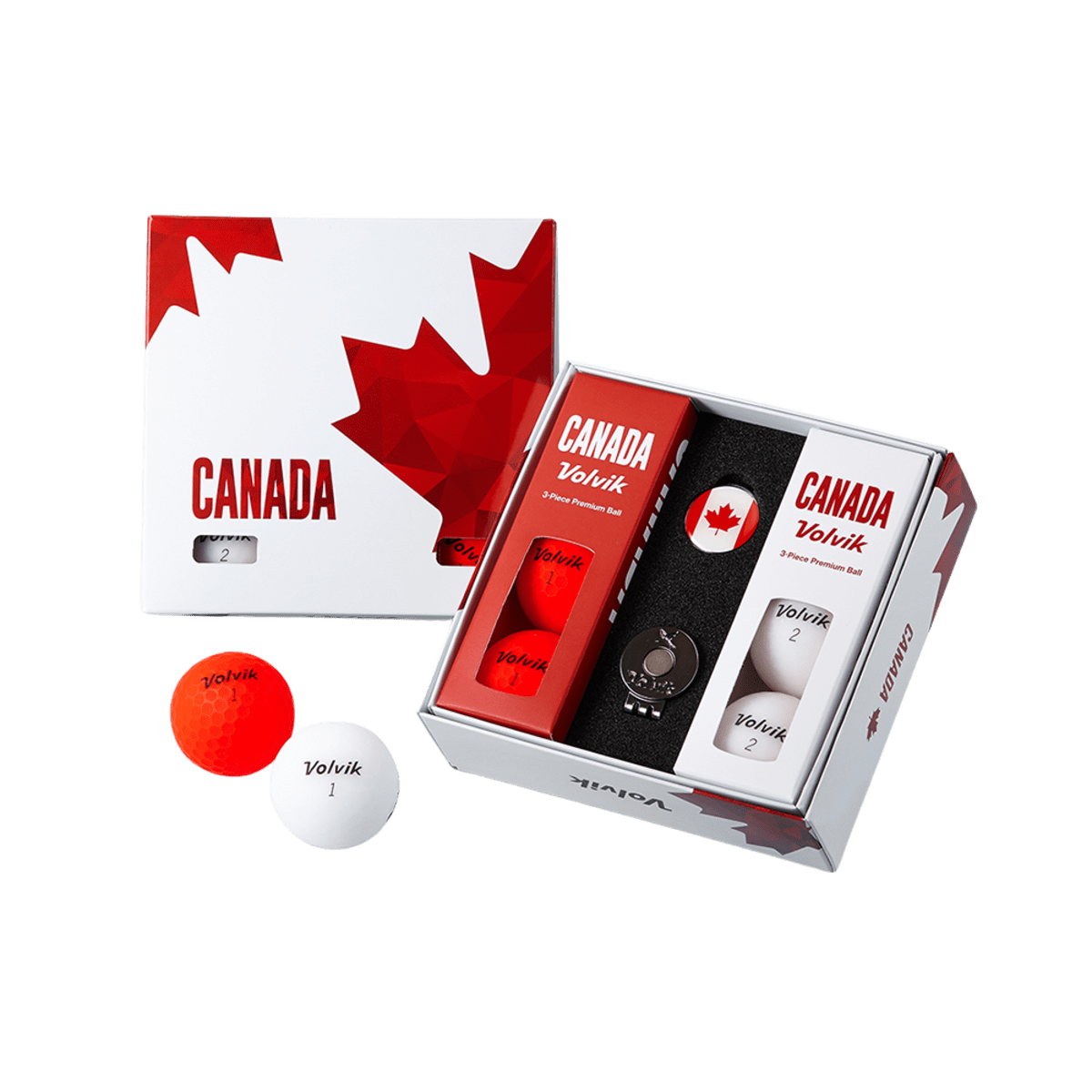 Volvik Patriotic - Canada - 1 Dozen Golf Balls