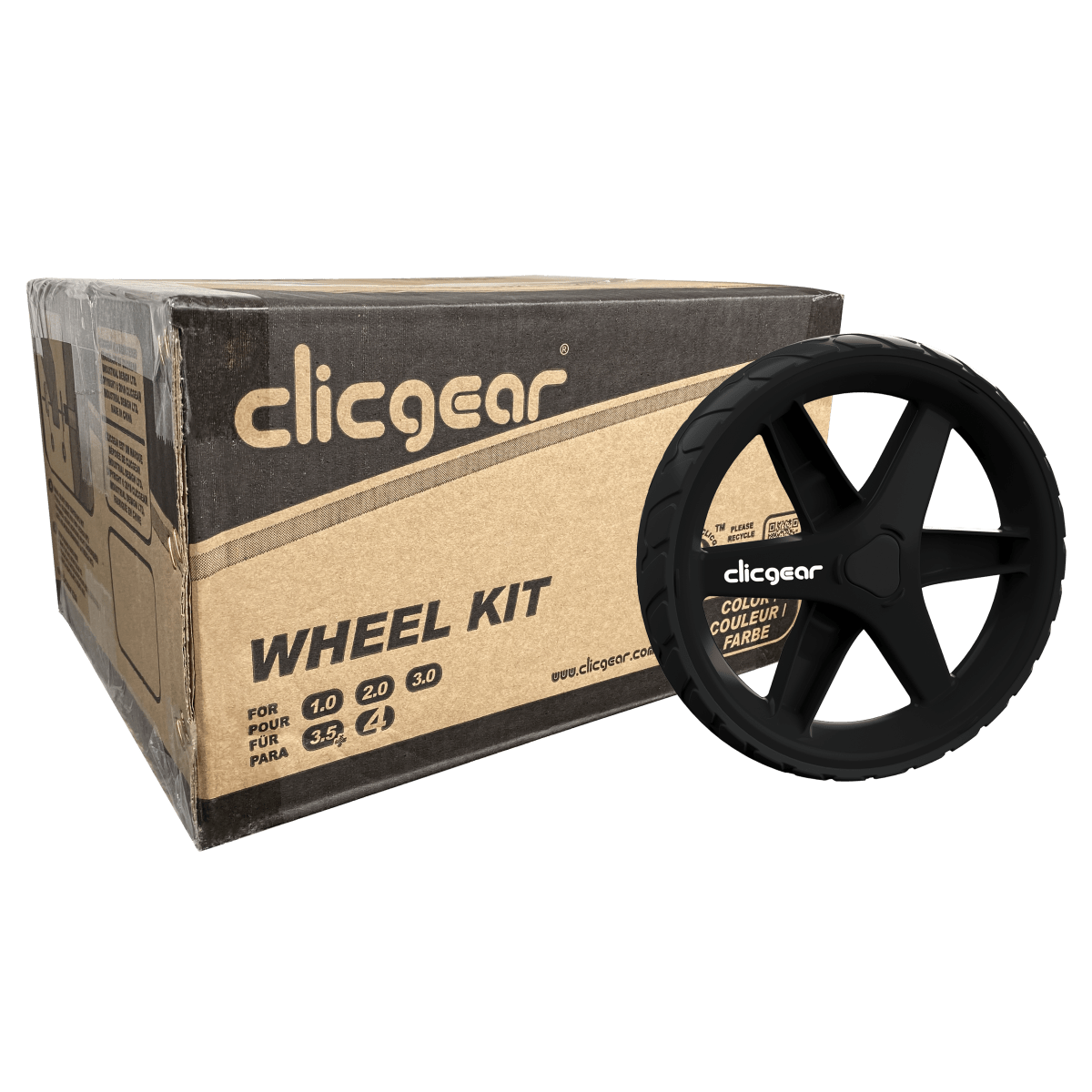 Clicgear Model Three-Wheel Cart Wheel Kit