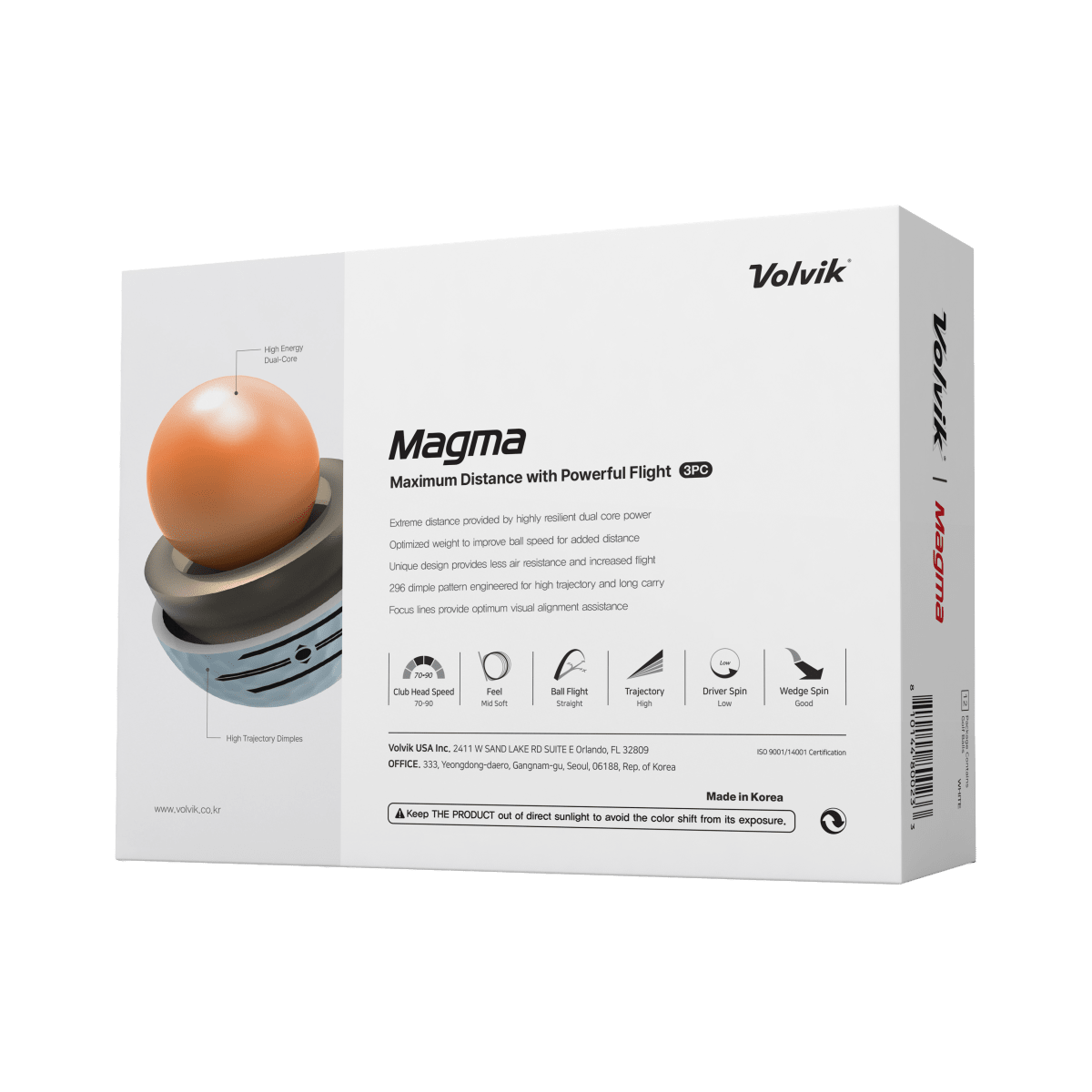 Volvik Magma - 1 Dozen Golf Balls