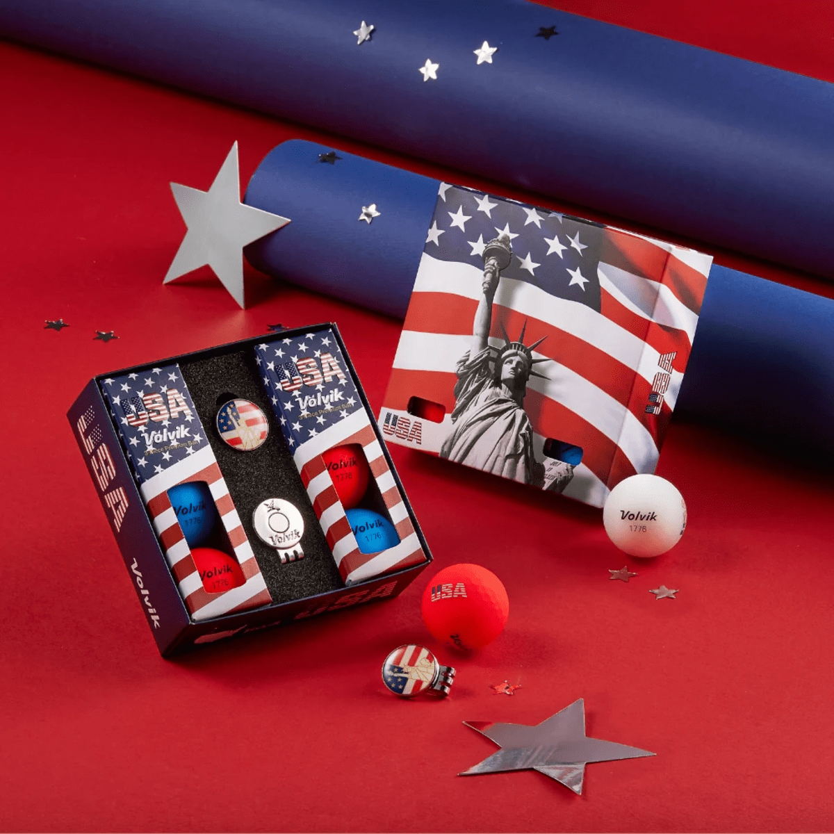 Volvik Patriotic - USA - 1 Dozen Golf Balls