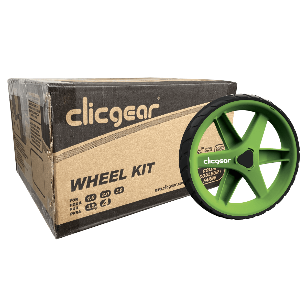 Clicgear Model Three-Wheel Cart Wheel Kit