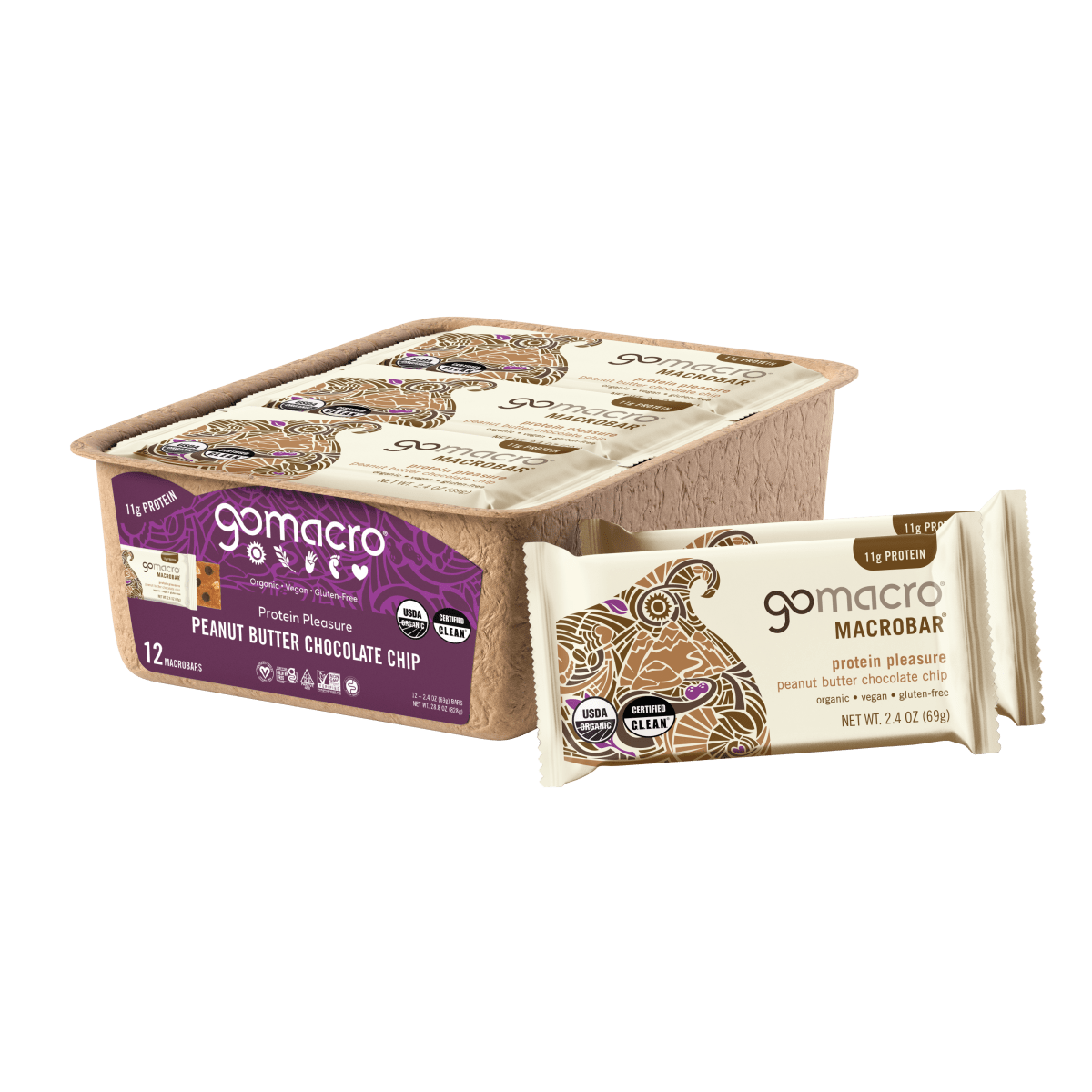 GoMacro MacroBar - 12 Count Box