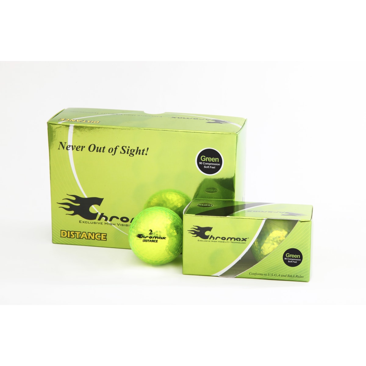 Chromax Distance Balls - 6 Pack