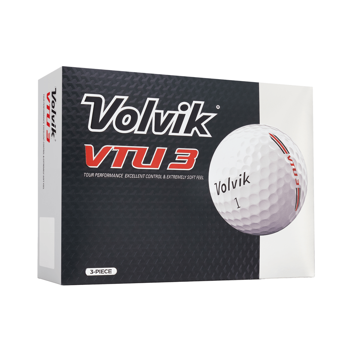 Volvik VTU3 - 1 Dozen Golf Balls - White