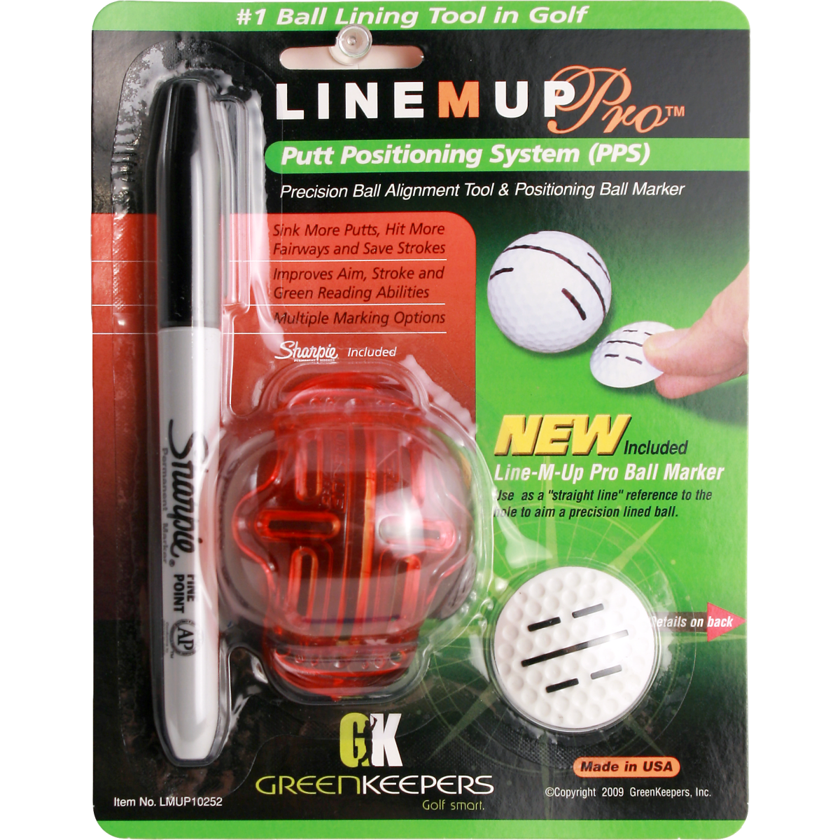 Green Keepers Line M Up Pro Putt Positioning System