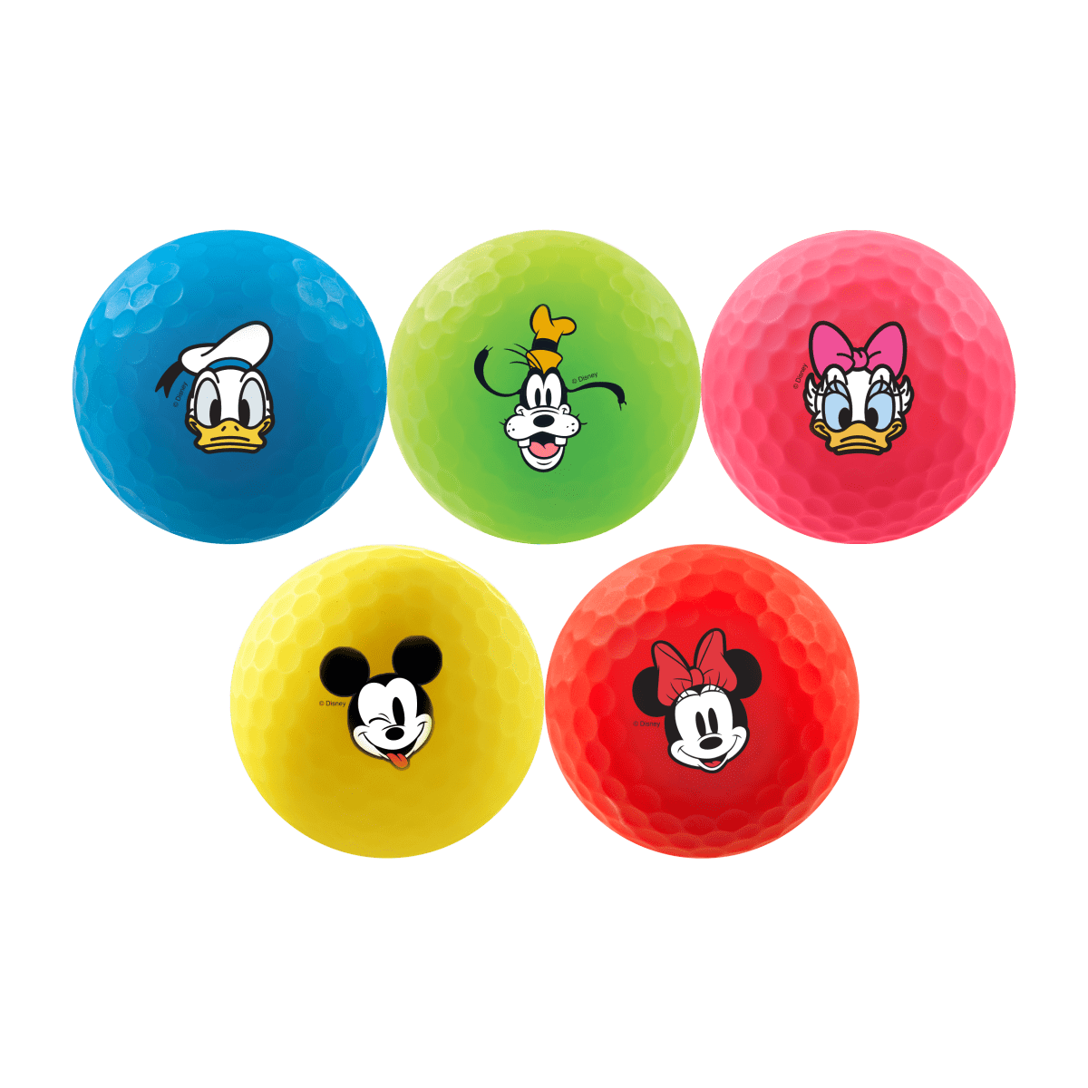 Volvik Vivid Disney Friends - 5 Balls - Mickey & Friends