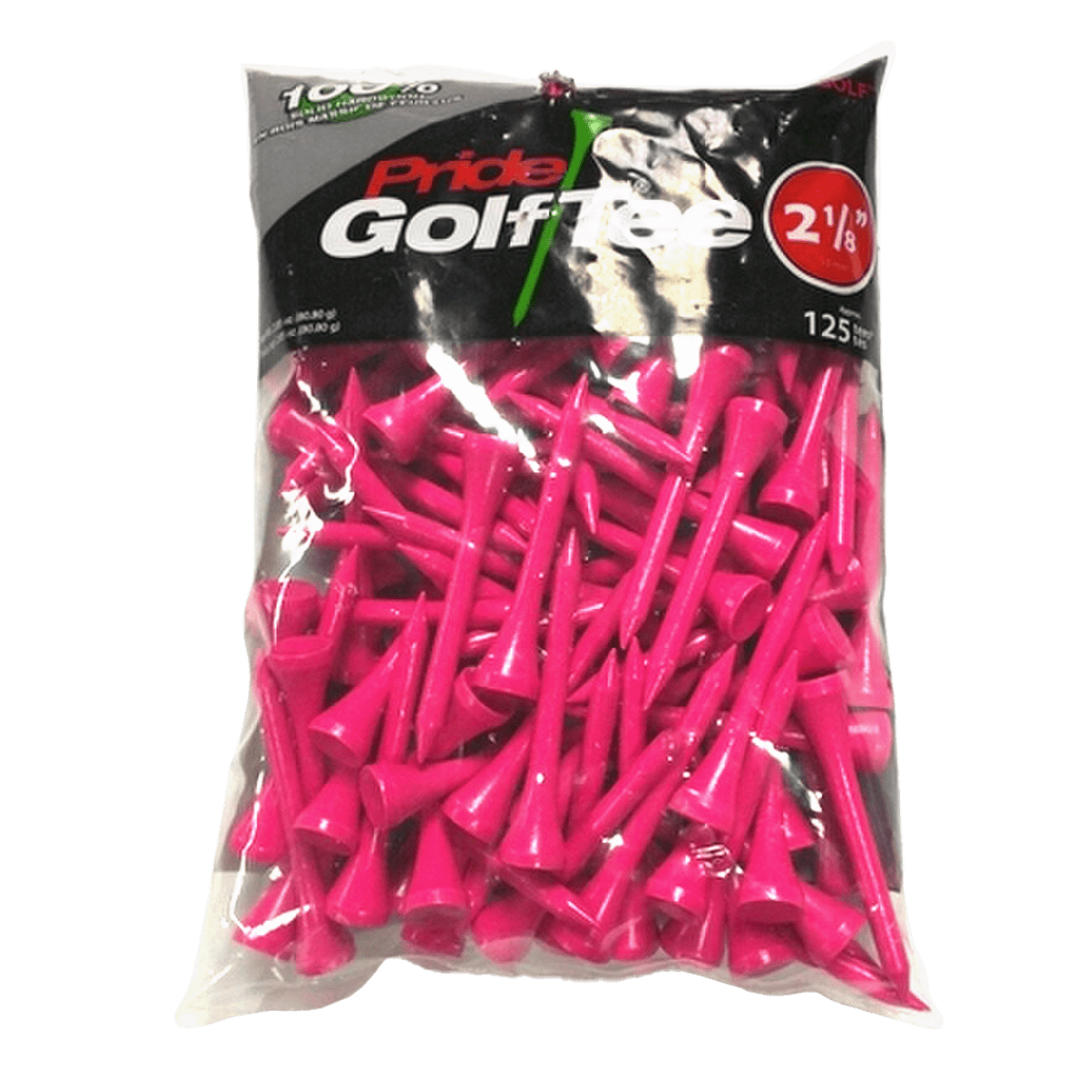 Pride Tees - 2 1/8" - 125 Pack