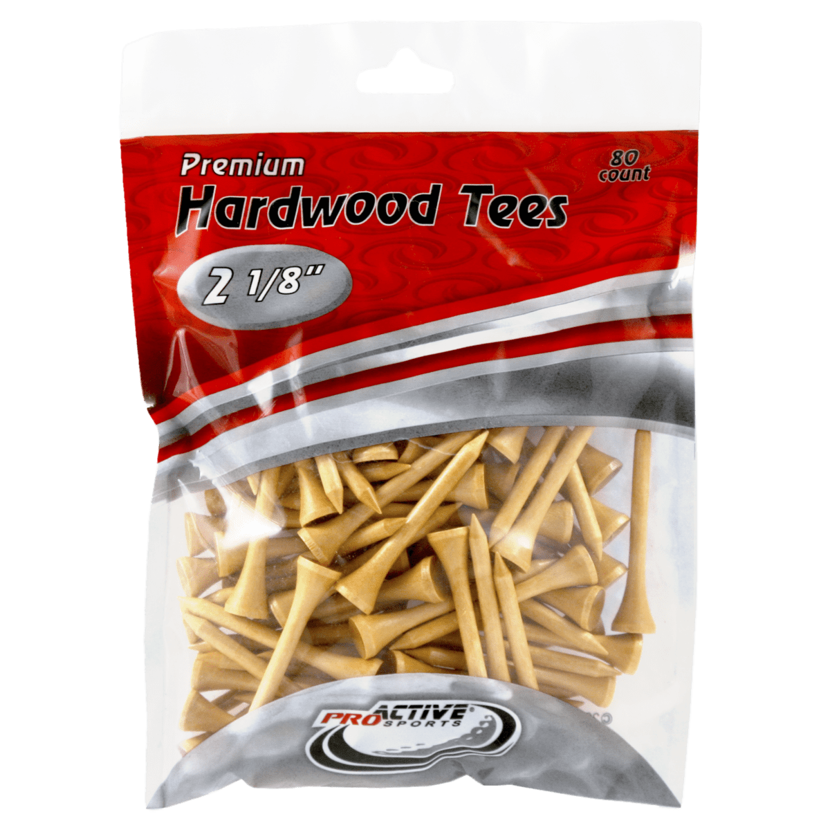 ProActive Sports Tees - 2 1/8" - 80 Pack