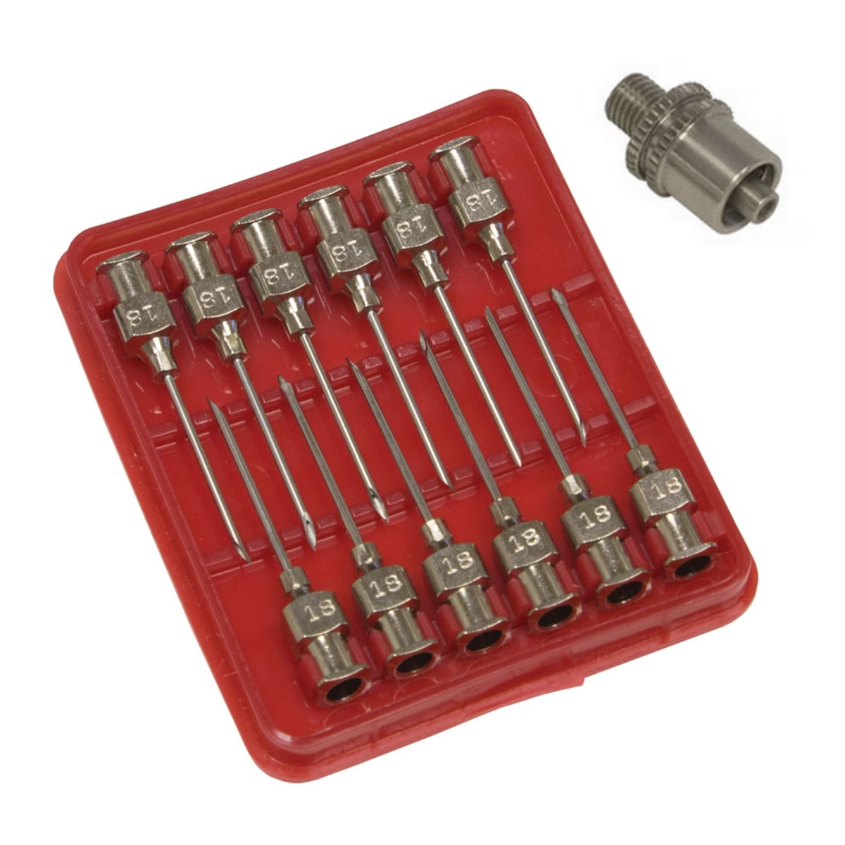 Grip Remover Gun Replacement Needles - 12 Pack with Adapter