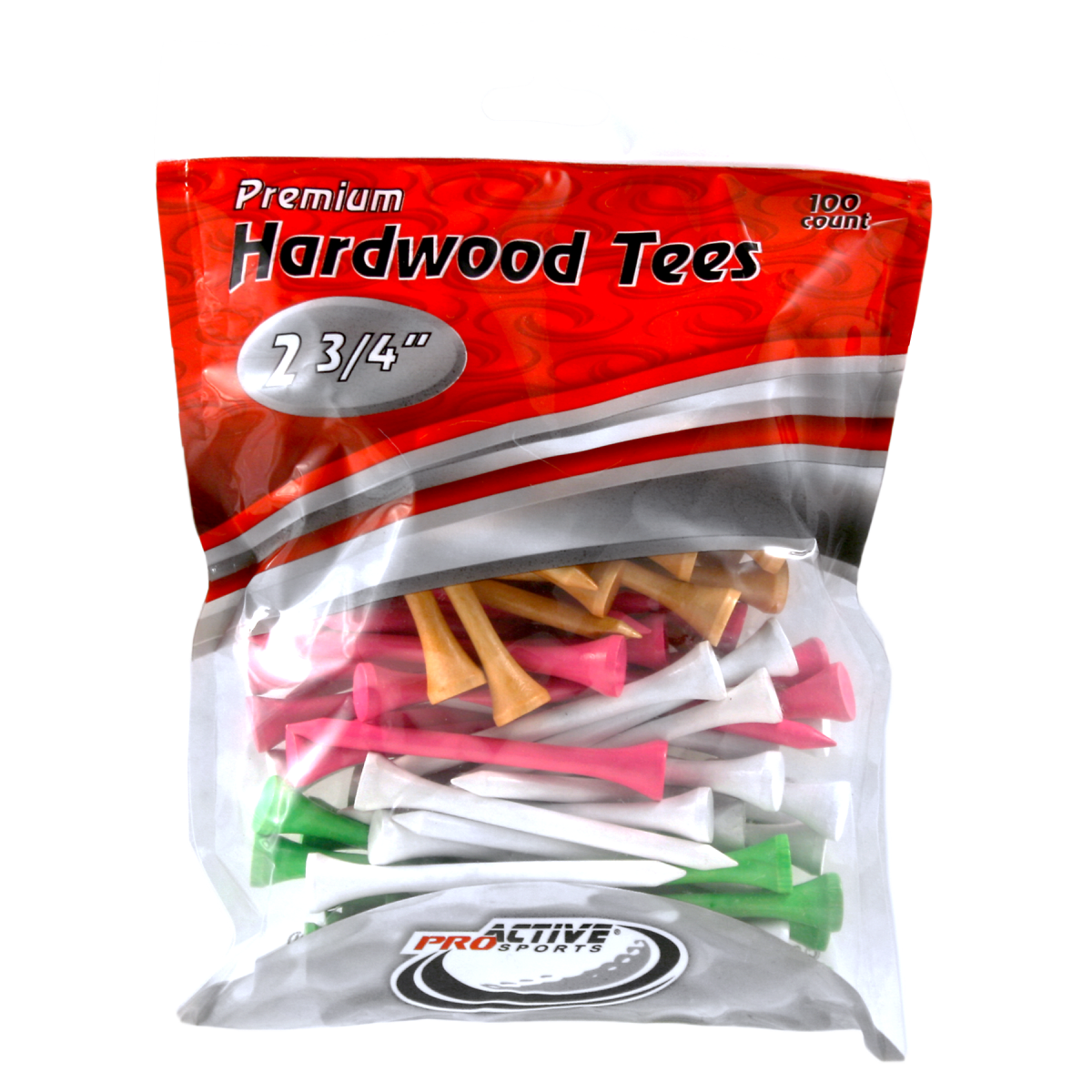 ProActive Sports Tees - 2 3/4" - 100 Pack