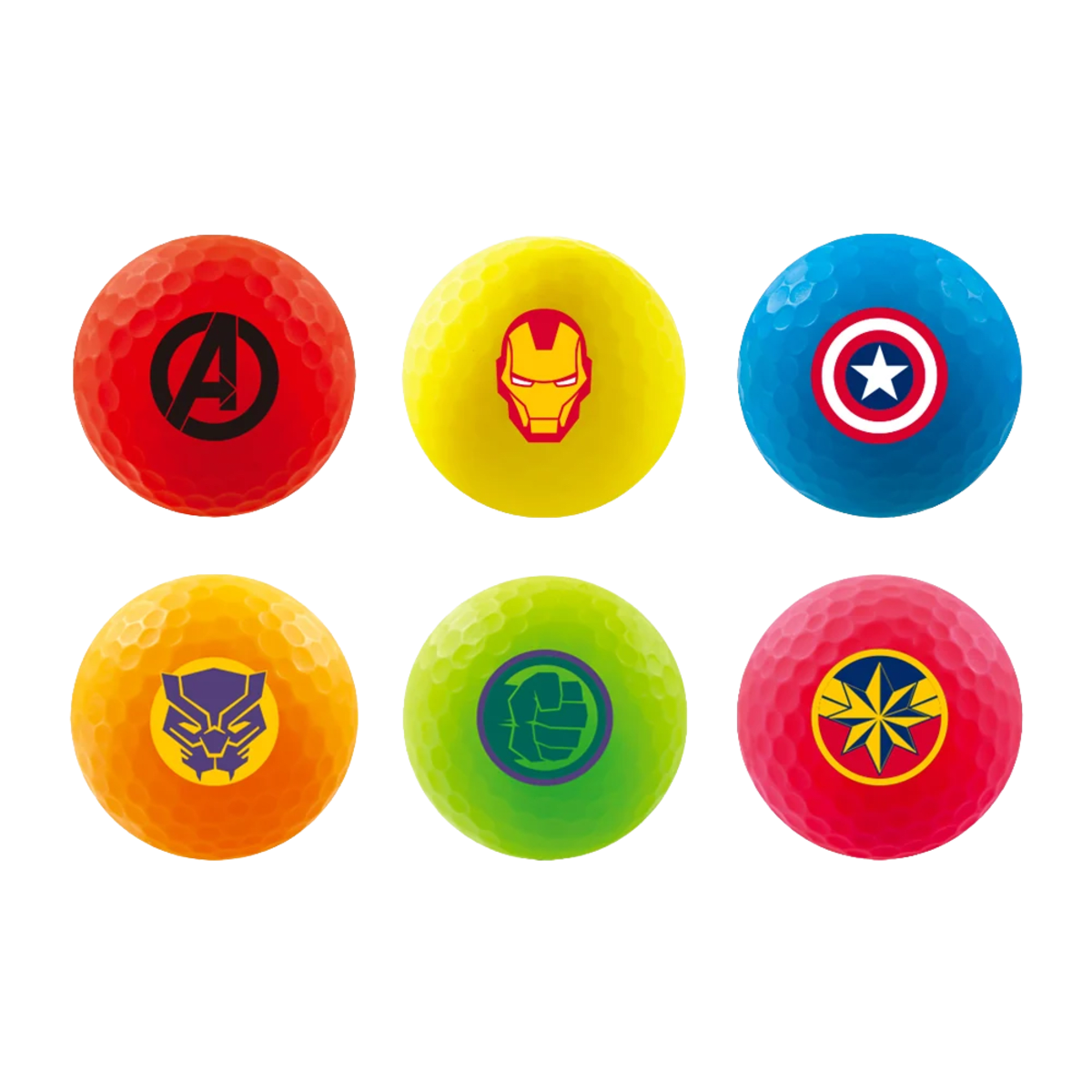 Volvik Vimat Marvel Avengers - 6 Balls